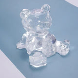 3D Bear Phone Holder Silicone Mold DIY Crafts Tool