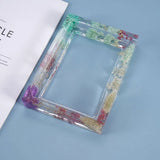 Resin Crystal Epoxy Mold Rectangular Photo Frame Casting Silicone Mould