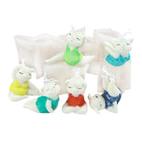Resin Crystal Mold Silicone Mold DIY Jewelry Pendant Yoga Pig Animal Mold