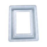 Resin DIY Crystal Epoxy Mold Photo Frame Rectangular Pendulum Table Decoration