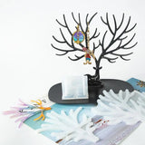 Resin Epoxy Deer Antlers Jewelry Display Stand Swing Table Mirror Mould