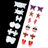 Resin Earring Mold for Halloween Jewelry Casting