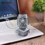 Resin Easter Island Head Glasses Stand Eyeglasses Holder Bracket