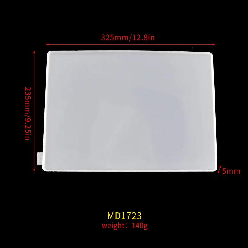 Silicone Mold Clipboard Drawing Board File Folder Portfolio Resin Mold