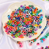 Resin Flat Round Eyes Beads Fish Devil Eye Corns Diy Jewelry Beads