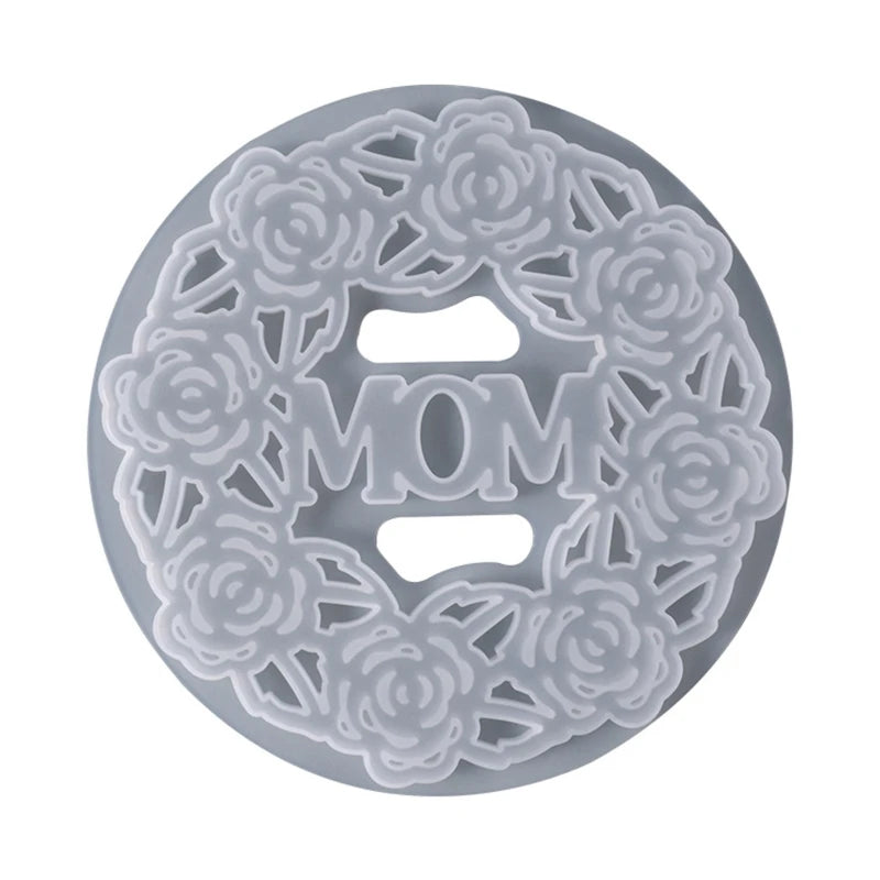 Silicone Flower Coaster Molds for Epoxy Casting