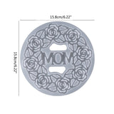 Silicone Flower Coaster Molds for Epoxy Casting