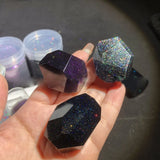 Iridescent Resin Glitter Powder for Art Hair Face