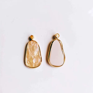 Resin Plated Pendant Eardrop Charms Necklace Earring Accessories