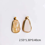 Resin Plated Pendant Eardrop Charms Necklace Earring Accessories