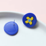 Hand Painted Sunflowers Charms Pendant 10pcs/lot for Jewelry Making