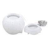 Resin Jar Mold with Cover, Epoxy Casting Mold, 300 Rhinestone DIY Storage Boxes