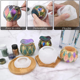 Resin Jar Mold with Cover, Epoxy Resin Casting Mold