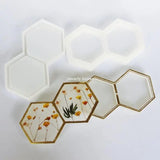 Hexagon Box Resin Mold for DIY Crafts