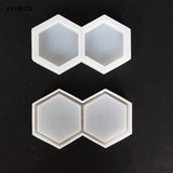 Hexagon Box Resin Mold for DIY Crafts Jewelry Storage