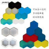Hexagon Box Resin Mold for DIY Crafts Jewelry Storage
