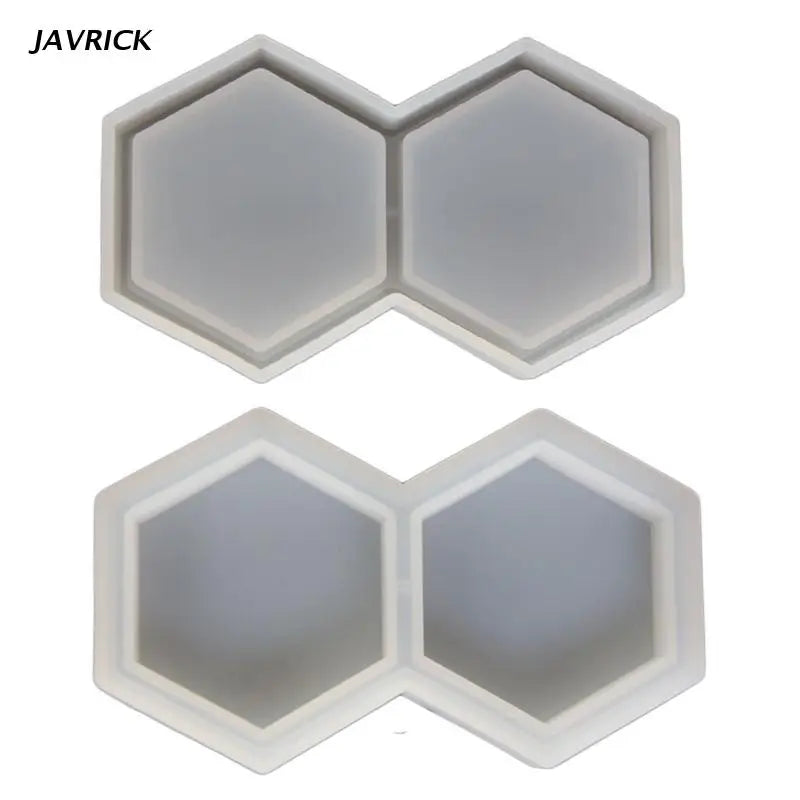 Hexagon Box Resin Mold for DIY Crafts Jewelry Storage