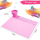 Resin Jewelry Casting Mold Silicone Pad 17.8 X 15.8 Inch