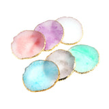 Resin Jewelry Display Plate Painted Palette Tray Organizer