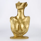 Resin Jewelry Display Stand Head Bust Holder Organizer Shop Gift
