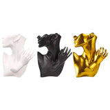 Resin Jewelry Mannequin Bust Display for Necklace Earring Women Girls