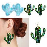 Cactus Resin Jewelry Mold for DIY Craft Keychain