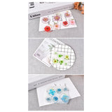 12 PCS Earring Resin Molds Silicone With Hole, Jewelry Casting Molds
