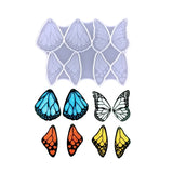 Butterfly-Wings Epoxy Resin Casting Molds for DIY Jewelry
