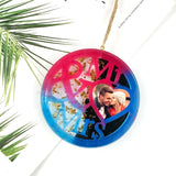 Keychain Resin Mold Set, Mr & Mrs Picture Frame Silicone Mold