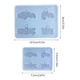 Keychain Resin Molds Silicone for Resin Casting