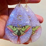 Earring Resin Mold Kit Tear Drop Shape with Earring Card