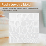 Resin Jewelry Molds - Silicone Molds for DIY Pendant Making