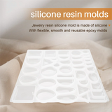 Resin Jewelry Molds - Silicone Molds for DIY Pendant Making