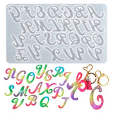 Letter Molds with Hole for Resin Keychains DIY