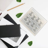 Silicone Resin Keychain Mould with Holes for Jewelry Making