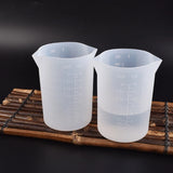 Silicone Resin Measuring Cups for Epoxy, Jewelry Casting Molds, Craft Making