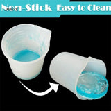 Silicone Resin Measuring Cups for Epoxy and Jewelry Casting