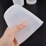 Resin Measuring Cups,Silicone Mixing Cups,Reusable for Epoxy,Jewelry