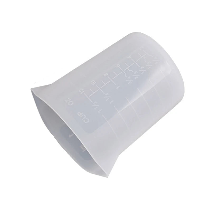 Resin Measuring Cups,Silicone Mixing Cups,Reusable for Epoxy,Jewelry