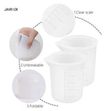 Silicone Resin Measuring Cups for Epoxy and Jewelry Casting