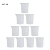Silicone Resin Measuring Cups for Epoxy and Jewelry Casting