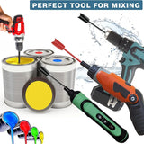 Reusable Resin Mixer Paddles - 4 Pack Epoxy Mixing Paddles for Drill