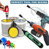 Resin Mixer Epoxy Mixer Paddles-Multipurpose Bidirectional Paint Stirrer