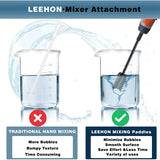 Resin Mixer Epoxy Mixer Paddles-Multipurpose Bidirectional Paint Stirrer
