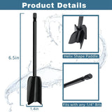 Resin Mixer Epoxy Mixer Paddles-Multipurpose Bidirectional Paint Stirrer