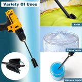 Resin Mixer Epoxy Mixer Paddles-Multipurpose Bidirectional Paint Stirrer
