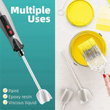 Resin Mixer Paddles for Epoxy Mixing, Paint Stirrer Drill Attachment