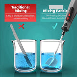 Resin Mixer Paddles Paint Mixer Drill Attachment