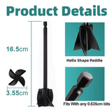 Resin Mixer Paddles, Powerful Mixing Attachment