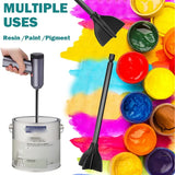 Resin Mixer Paddles Kit Epoxy Mixer, Paint Stirrer Drill Attachment